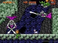 une photo d'Ã©cran de Ghouls n Ghosts sur Sega Megadrive